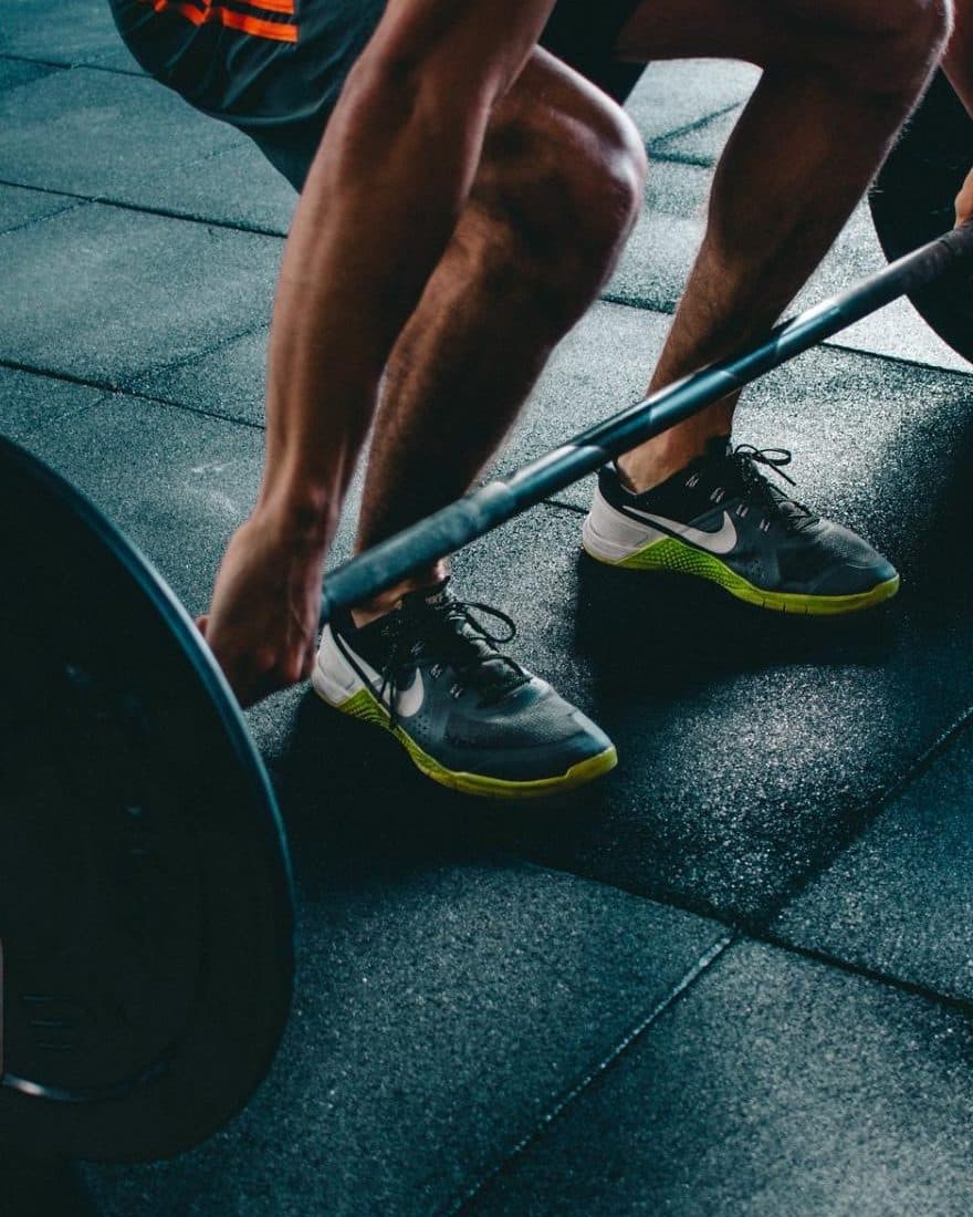 Athlete training at the limit